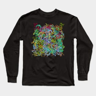 circle fill ornament stochastic Long Sleeve T-Shirt